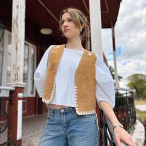 Chaleco Marrón Claro